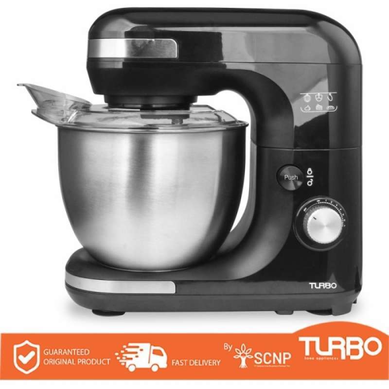 TURBO BY PHILIPS MIXER GRANDE 5LITER EHM 9595 MIXER ROTI STAINLESS ORI