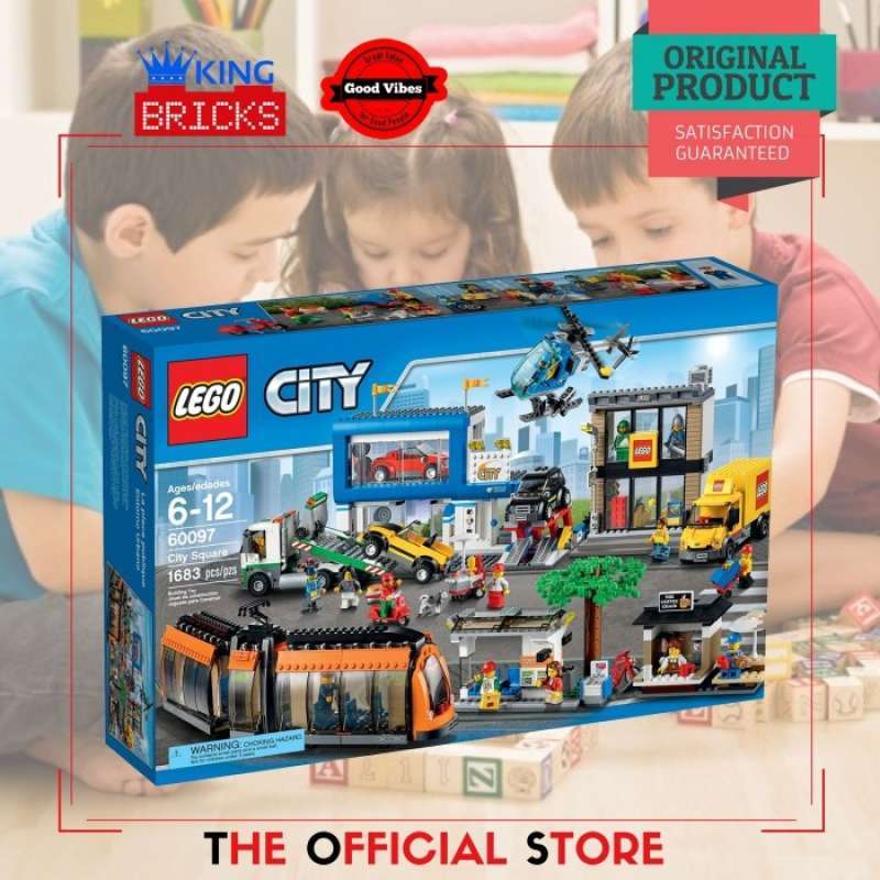 Lego city 60097 city square speed build clearance