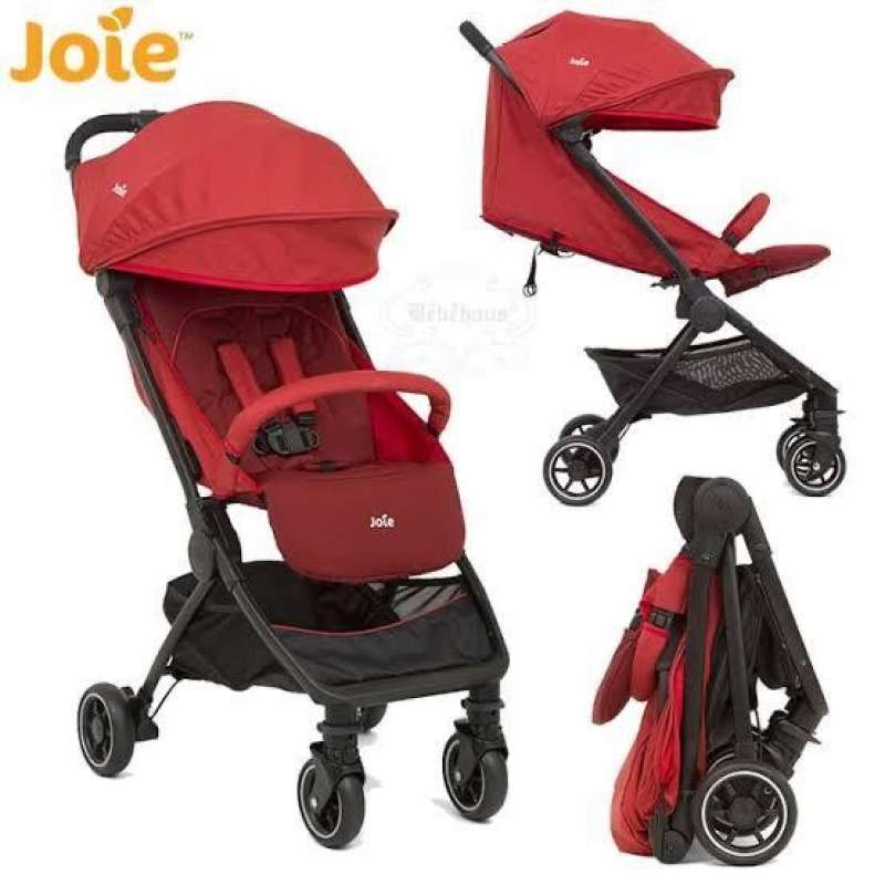 Promo Kereta Dorong Bayi Stroller Joie Meet Pact Cranberry Diskon