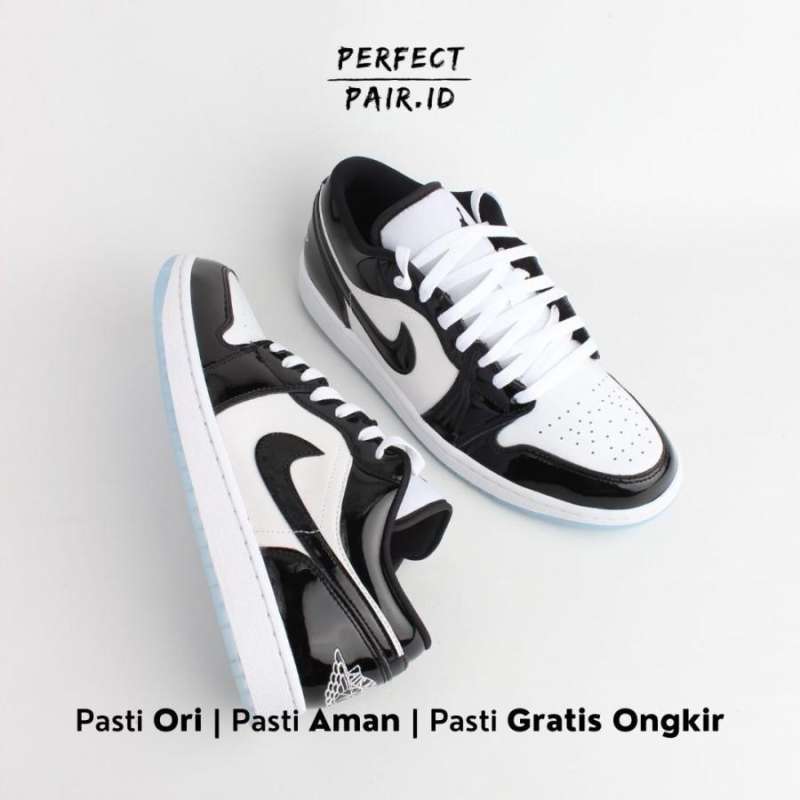 Jual Air Jordan Low Concord Black White 100% Original Bnib Di