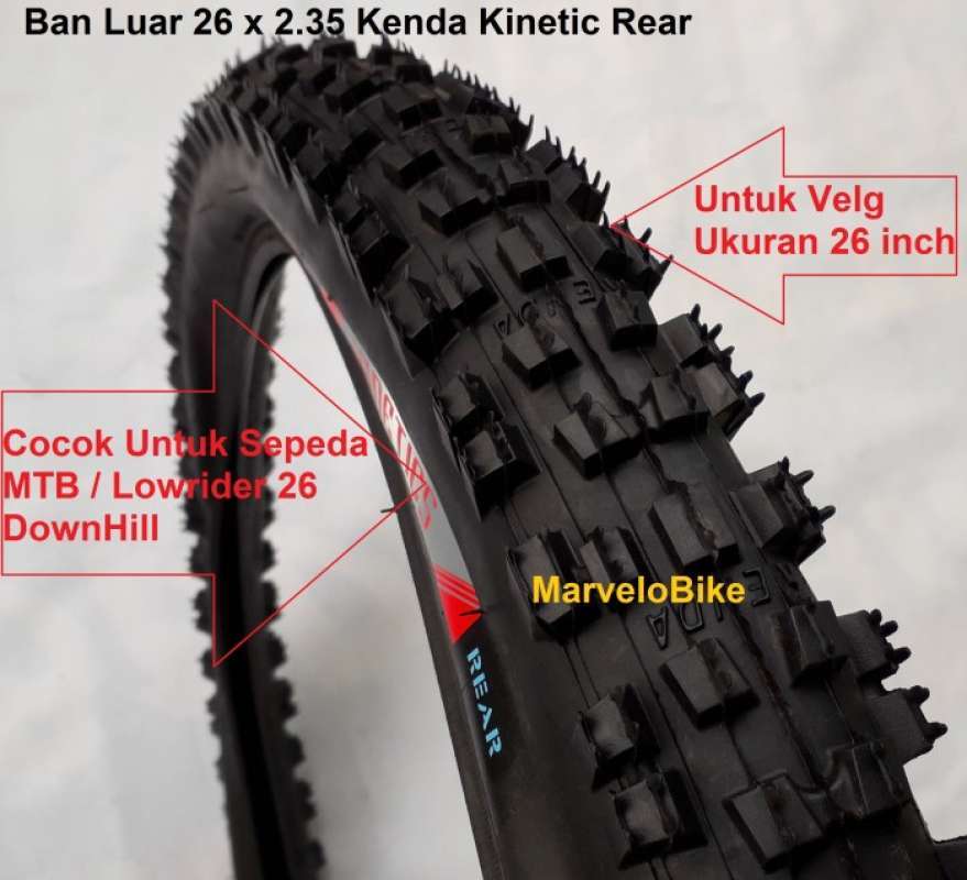 Kenda kinetics 26 x outlet 2.35