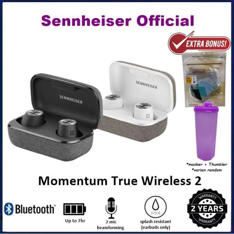 Jual sennheiser momentum discount true wireless 2