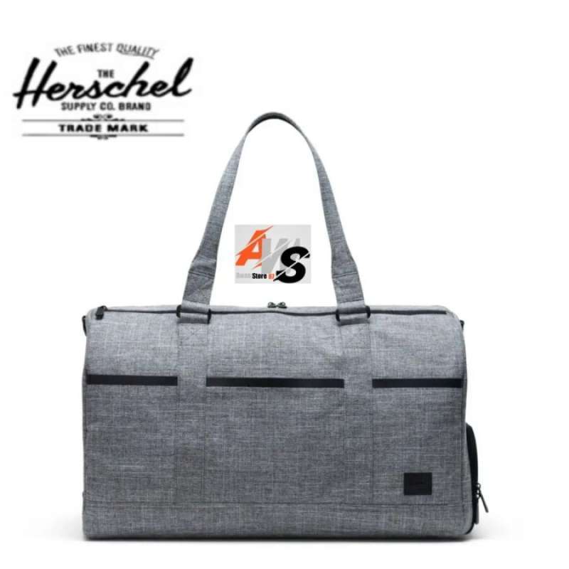 Herschel novel duffle raven crosshatch on sale