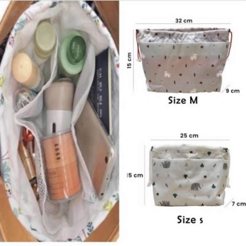 Bag organizer sales tas dalam tas