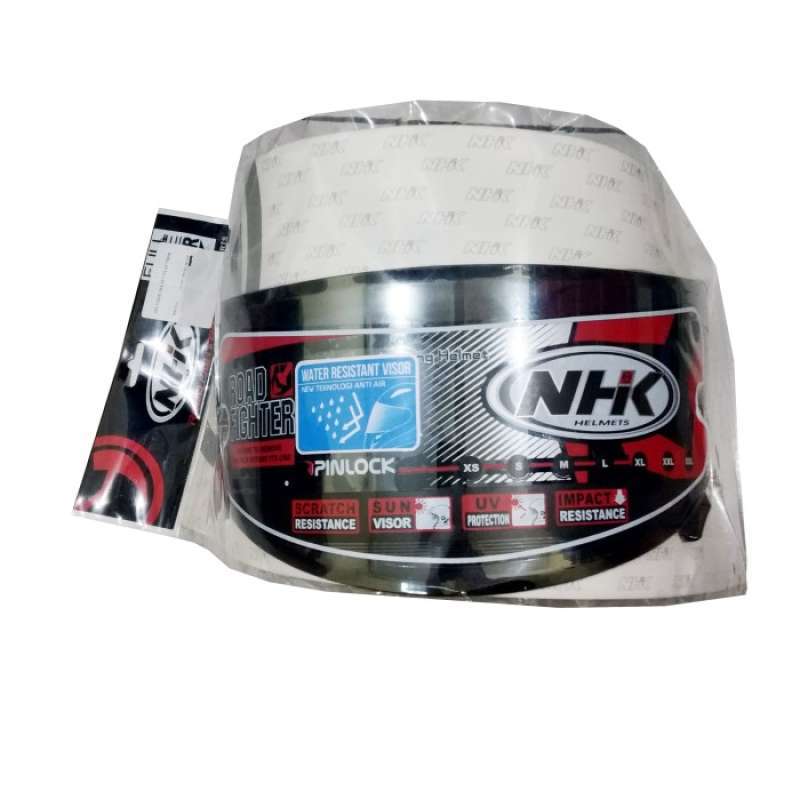 Flat visor iridium silver sales