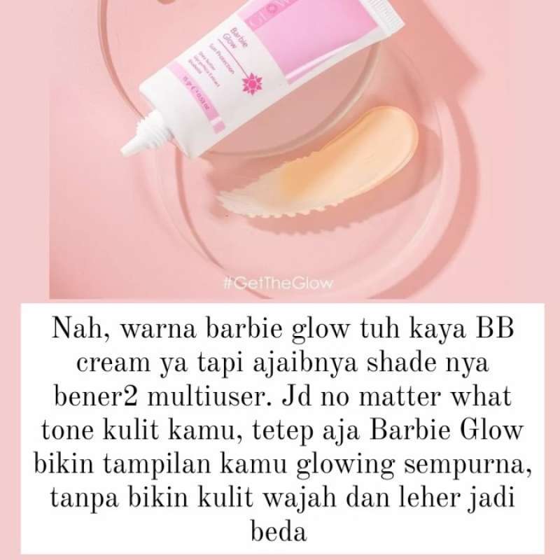 Cream barbie glowing shop