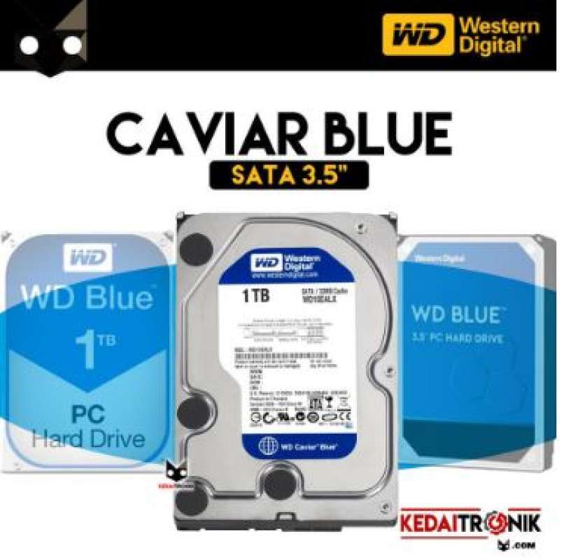 Promo Harddisk Internal Wd Caviar Blue 1tb Hdd Pc Cctv Gaming