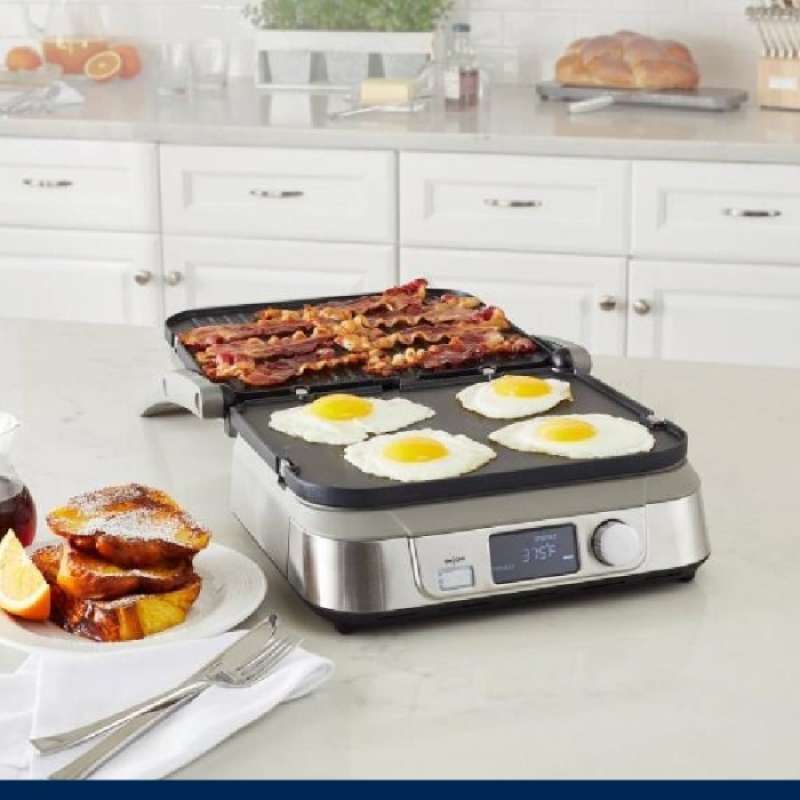 Promo Cuisinart Digital Griddler With Deep Pan Free Tipped Tongs
