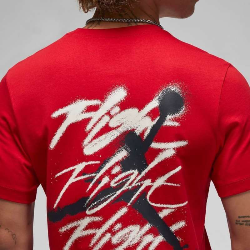 FB7465 687 Mens Jordan Brand Short Sleeve Flight Crew Tee