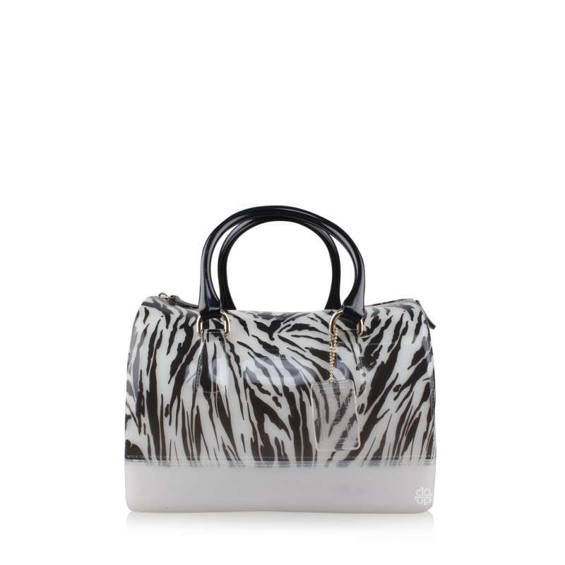 Jual Furla Candy Bauletto Gomma Zebra Di Seller Leportier
