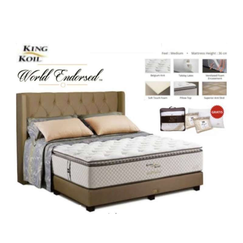 King koil clearance world endorsed