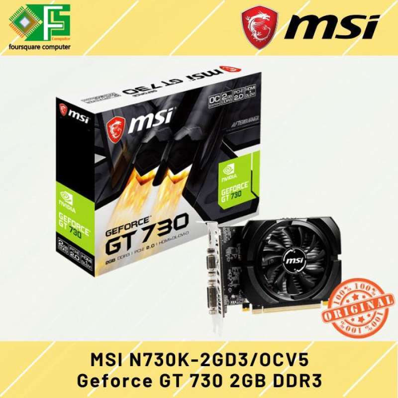 Msi Gt 730 Kepler 2gb 64bit D ASUS GeForce GT 730 2GB GDDR5 Low - Main Image