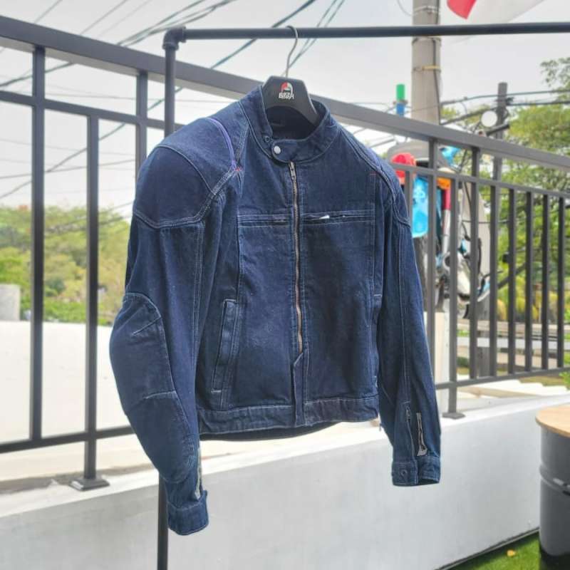 Jual Jaket Touring Jeans Kevlar Protektor Komine JK 077 Protector
