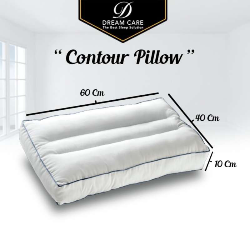 Bantal Tidur Kesehatan Contour Dream Care Head Neck Therapy Pillow