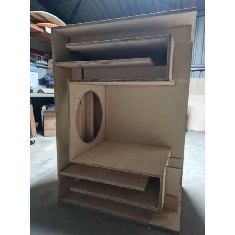 Box speaker 8 inch subwoofer paraflex c2e