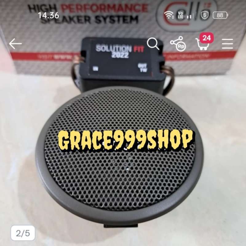Promo Tweeter Fullrange Cello Solution Fit khusus Suzuki Ertiga