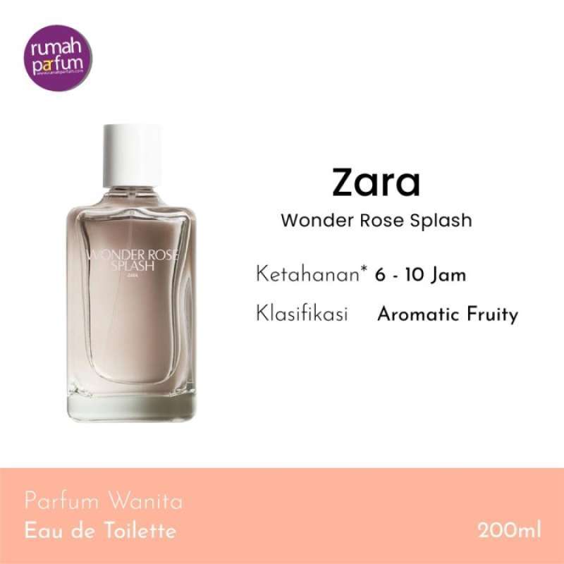 Aroma parfum discount zara wonder rose