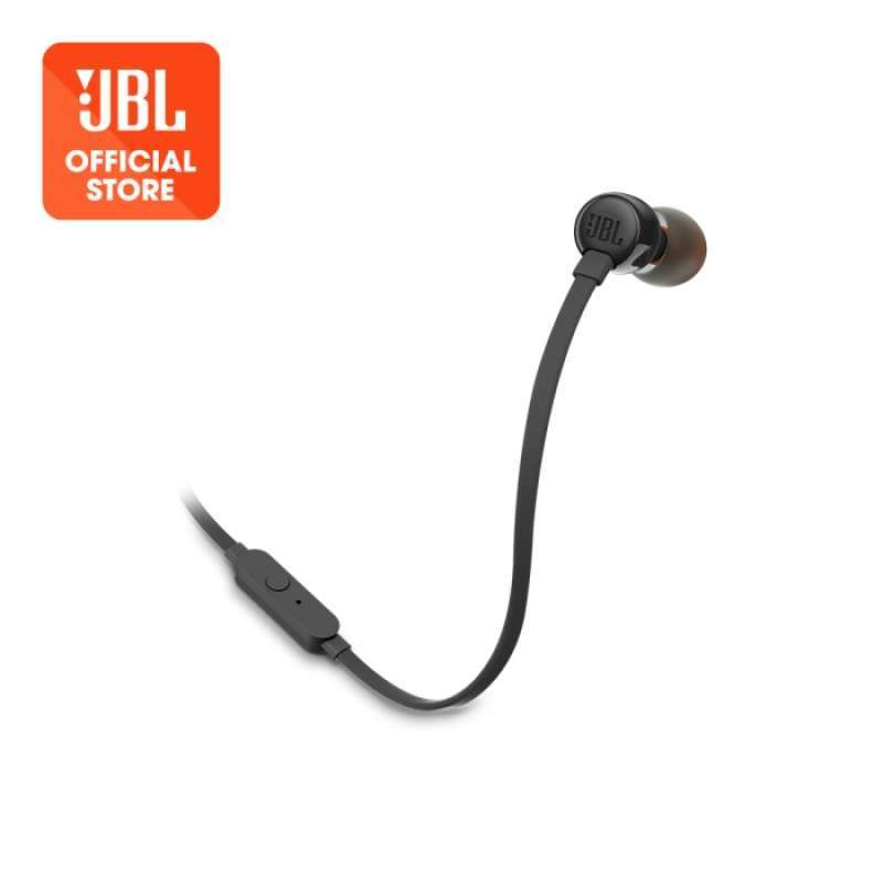 Jbl t110 black headphones with 2025 mic