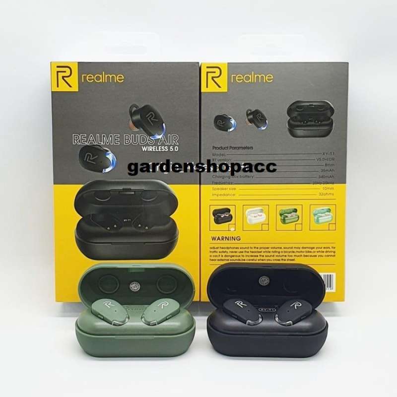 Realme Buds Air XY T1 Headset Bluetooth Wireless Realme Model Touch