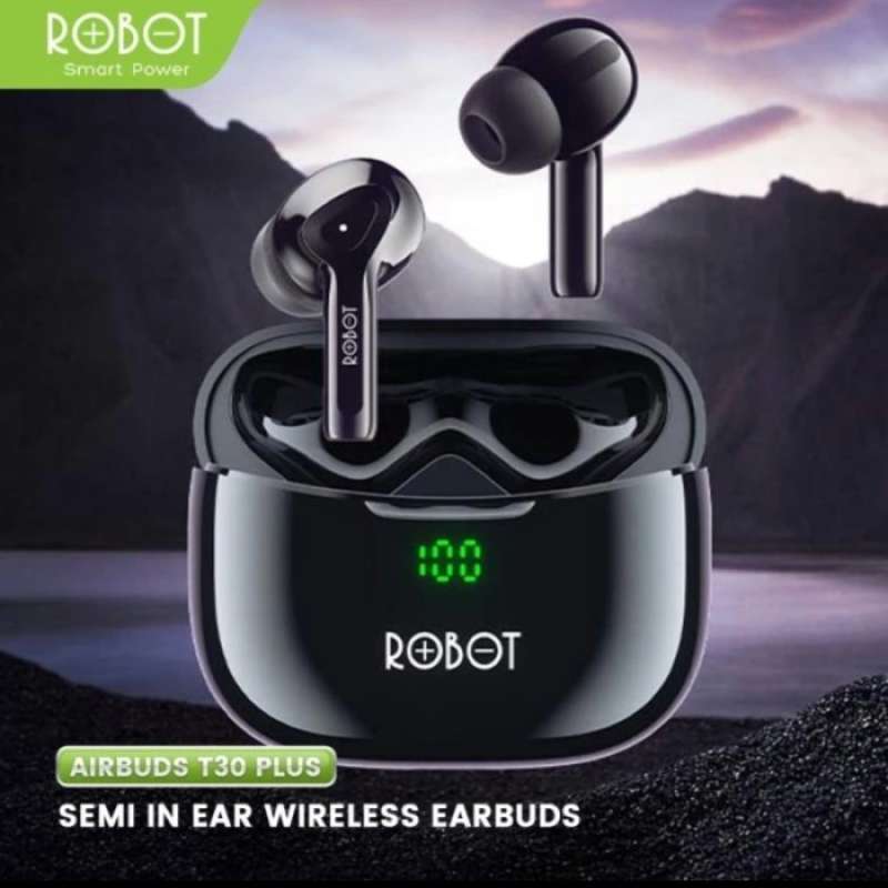Robot TWS T30 T30 Plus Wireless Bluetooth Earphone Earbuds