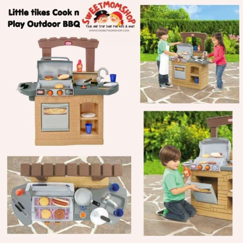 Promo Little Tikes Cook n Play Outdoor BBQ Play Set 633911M