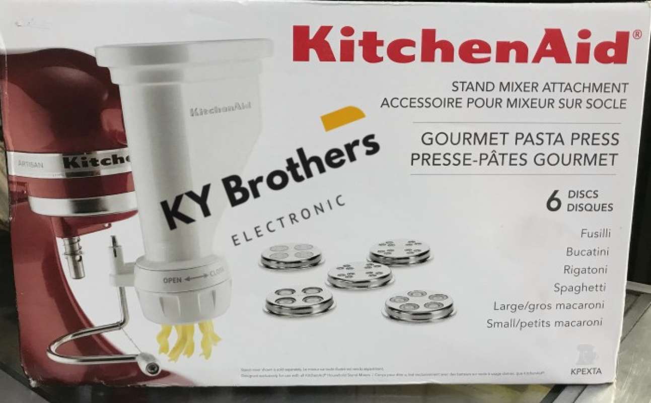 Promo Kitchenaid Gourmet Pasta Press Kpexta Mixer Attachment Pasta