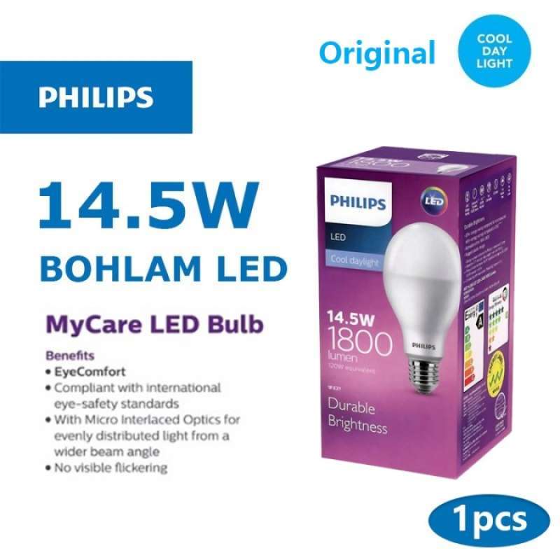 Philips led bulb 14.5 w e27 top