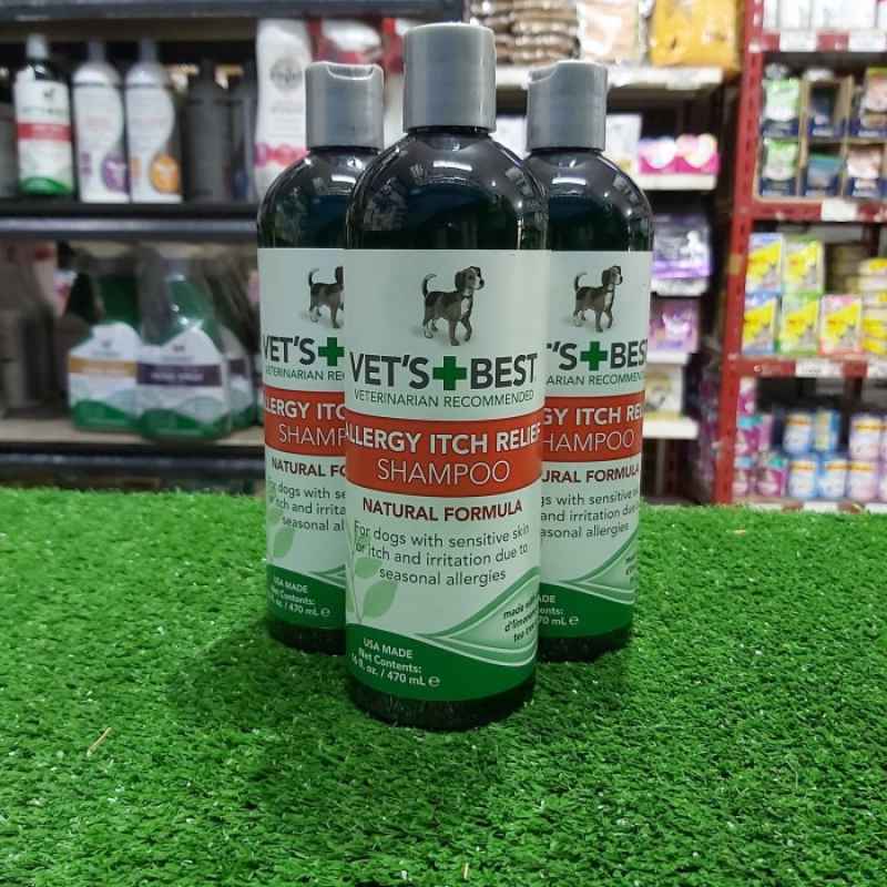 Promo Vets Best Allergy Itch Relief Shampoo 470ml kulit gatal