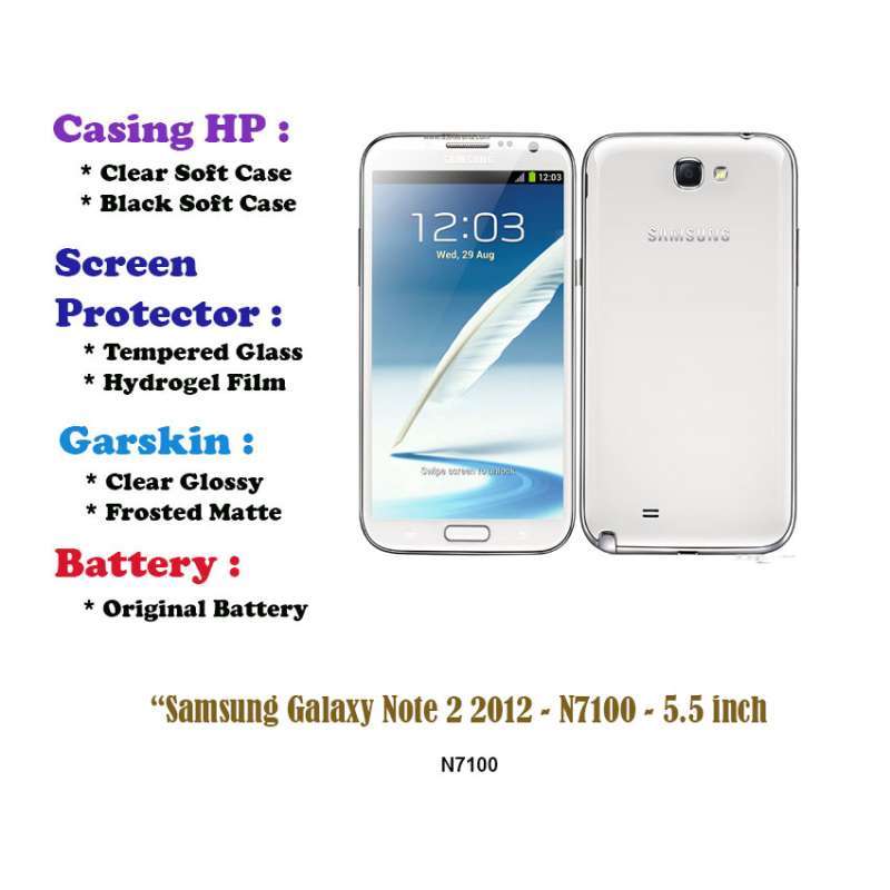 Samsung Galaxy Note 2012 N7100 inch