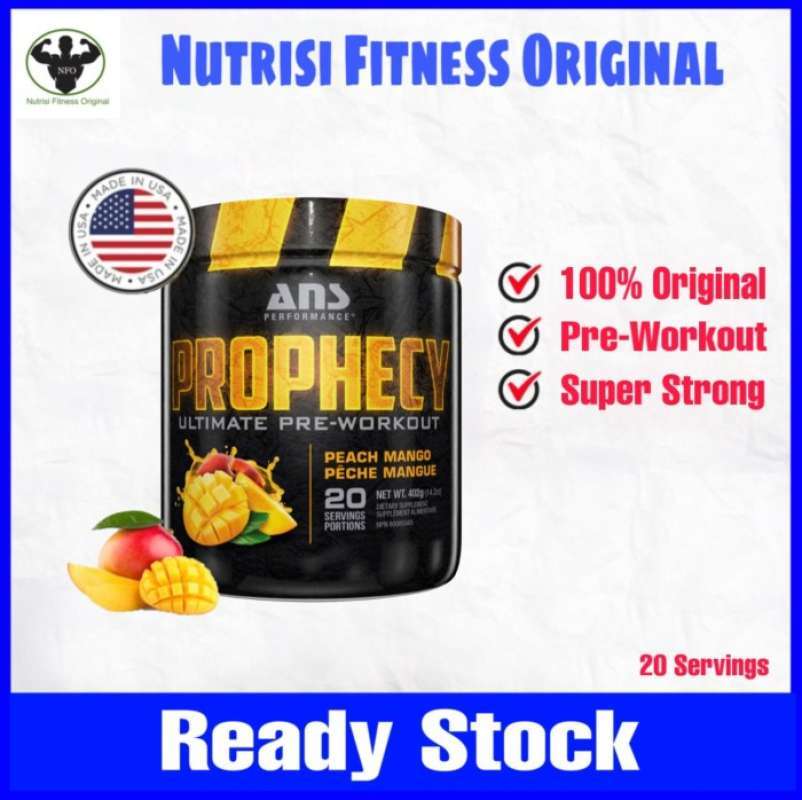 Promo Brand No Brand ANS PROPHECY PRE WORKOUT 20 SERVING ...