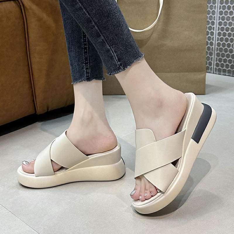 Sandal wedges murah sale