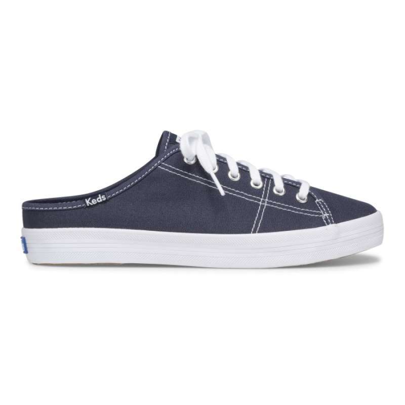 Promo Keds Sepatu Wanita Kickstart Mule Canvas Navy WF62557 35