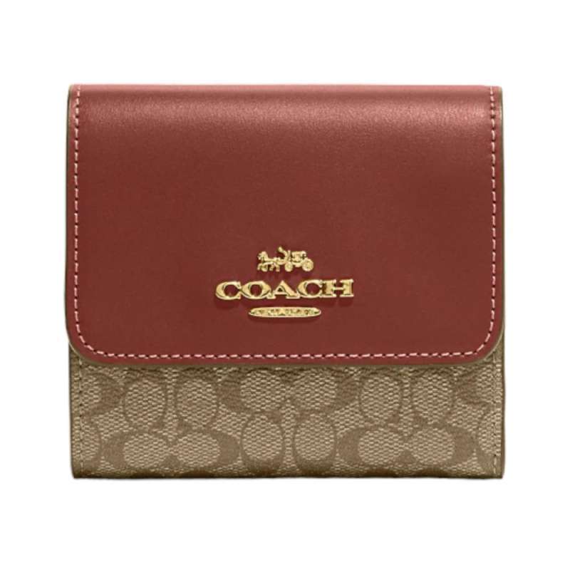 Coach top wallet harga