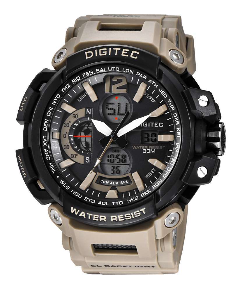 Promo Jam Tangan Digitec Da 2120t Jam Tangan Pria Double Time Original Cream Diskon 30 Di Seller Liga Arloji Senen Kota Jakarta Pusat Blibli