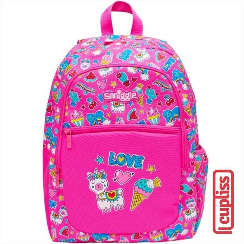 Smiggle pink erkalten bag