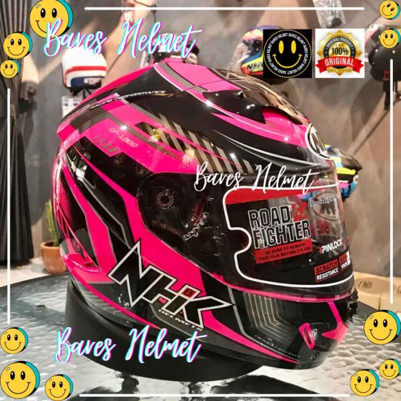 Helm nhk pink full deals face