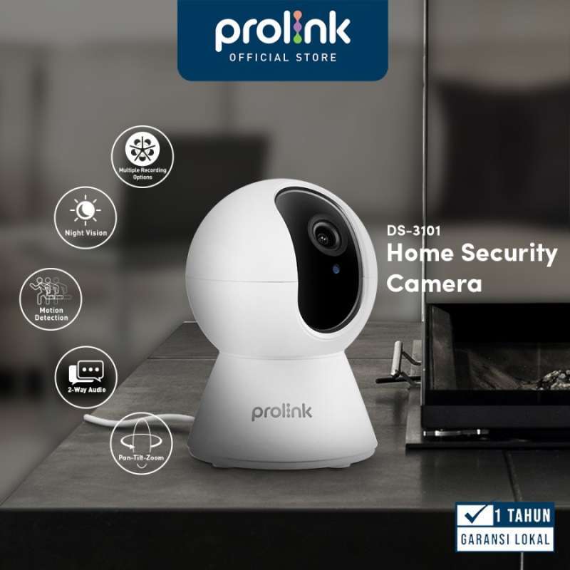 Prolink Smart IP Cam Wireless CCTV indor 1080p 360 Baby Monitor DS3101
