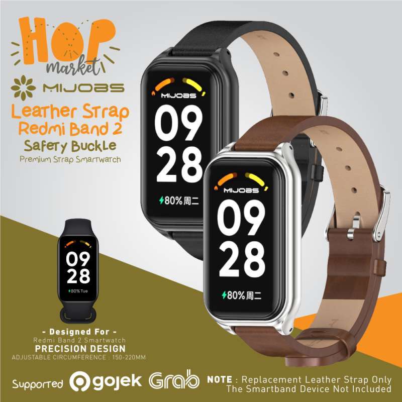 Mi band 2 new arrivals leather strap