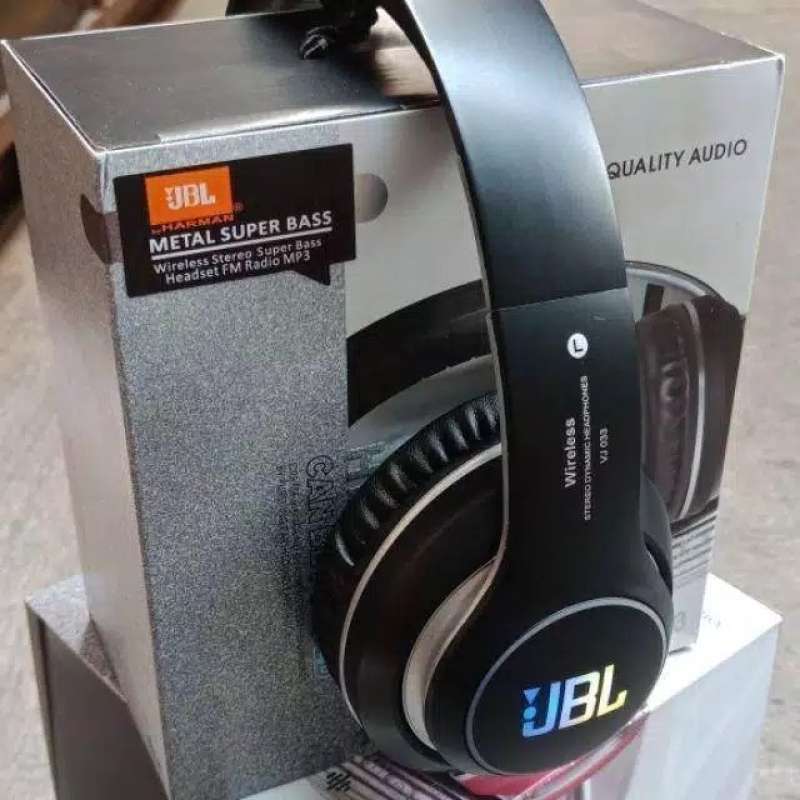 Jual Headset Earphone Headphone JBL VJ033 Full Bass Original
