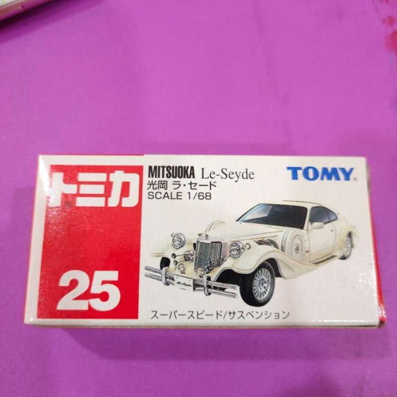 tomica 25 mitsuoka white rare