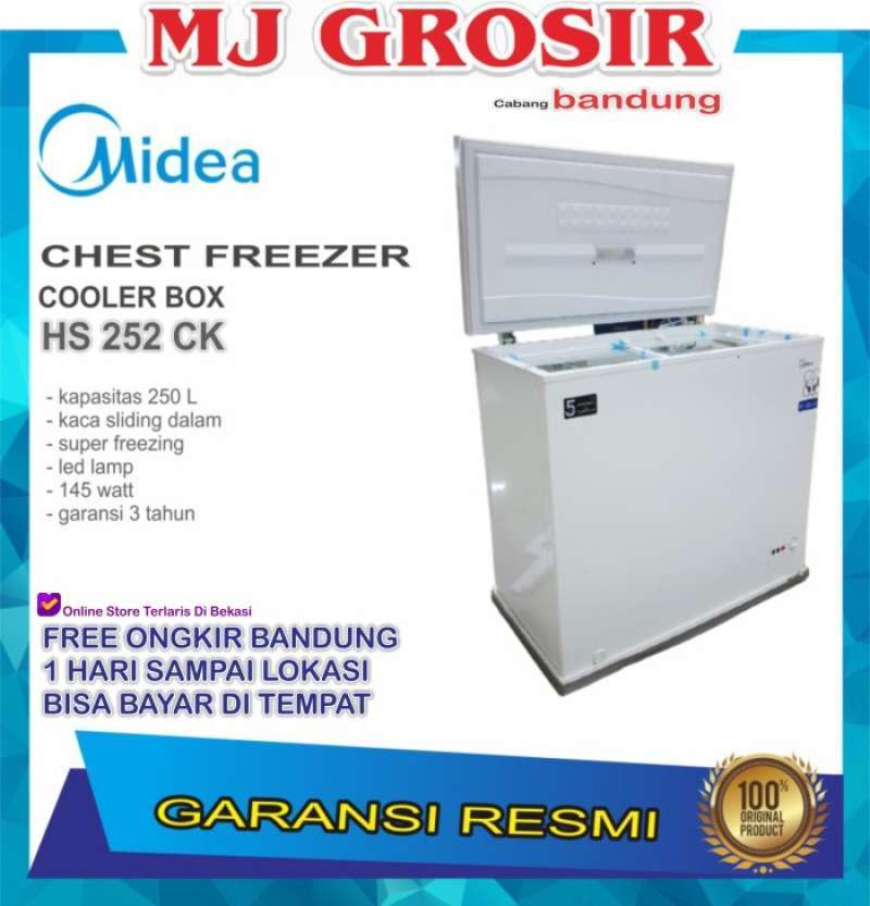 Midea freezer discount box