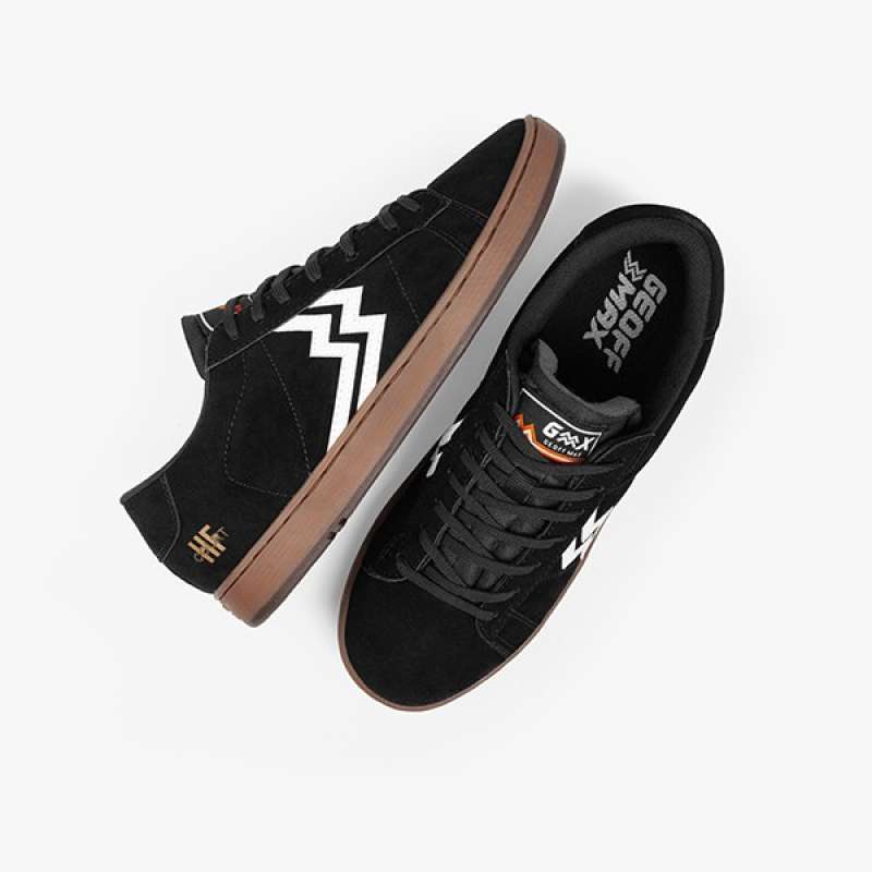 Vans authentic hotsell black gum hf