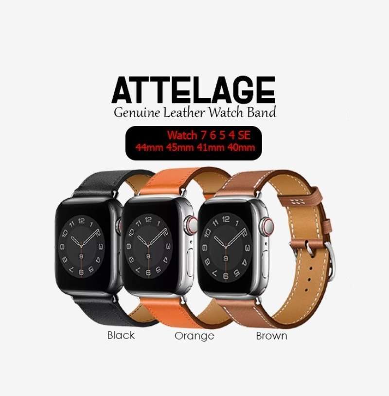 Promo Strap Band iWatch 7 6 5 4 SE 45mm 44mm 41mm 40mm WiWU ATTELAGE - 44mm 45mm Brown Diskon 18% di Seller Dynamic Case - Cengkareng Barat, Kota Jakarta Barat | Blibli