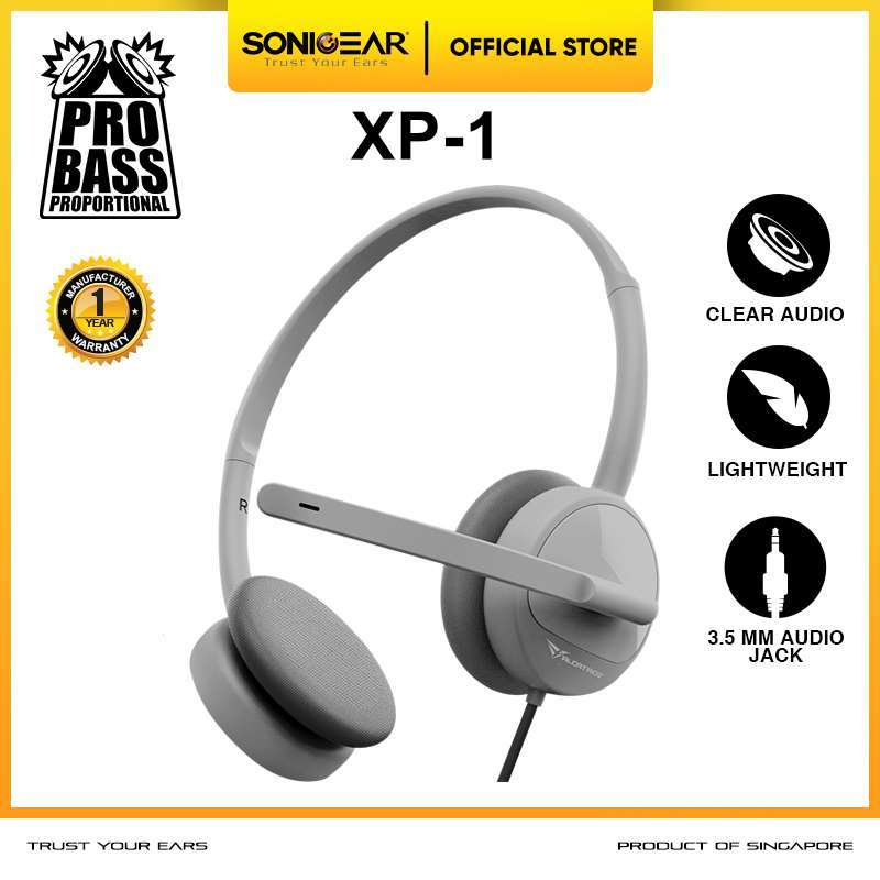Promo Headset Microphone Headphone Xp Untuk Office Sekolah - Main Image