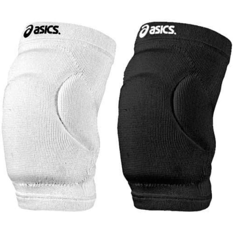 Black asics volleyball knee pads top