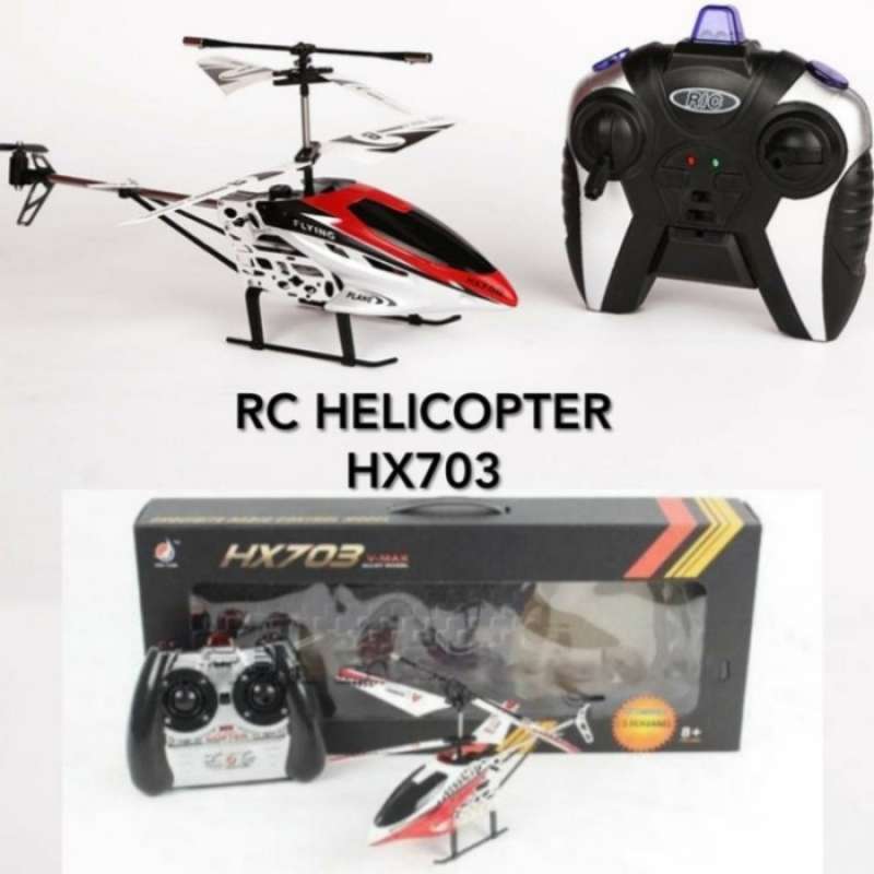 Jual Remote Control Helicopter HX703 3.5 Channel Ghyroscope RC