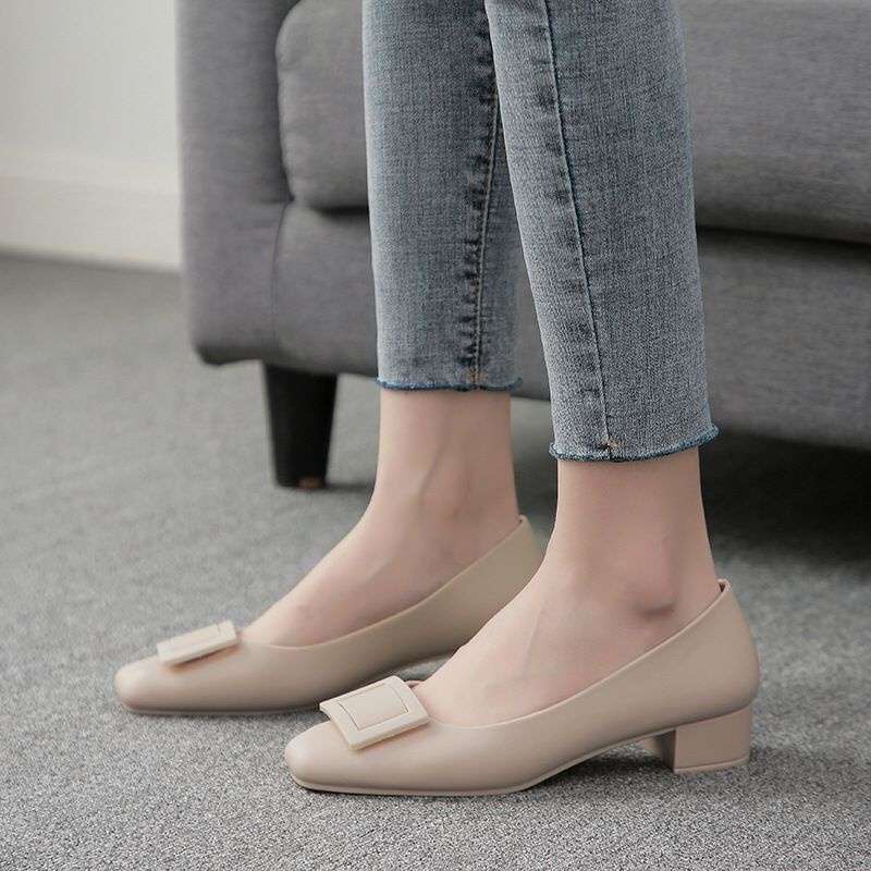 Promo Sepatu Flat Shoes Wanita Hak Wedges Bahan Jelly Sepatu Kerja 36 Beige Diskon 30 Di Seller Alluna Collection Mulyasari Kota Tasikmalaya Blibli