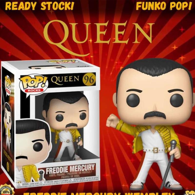 Jual Funko POP Rocks Queen Bohemian Rhapsody Freddie Mercury