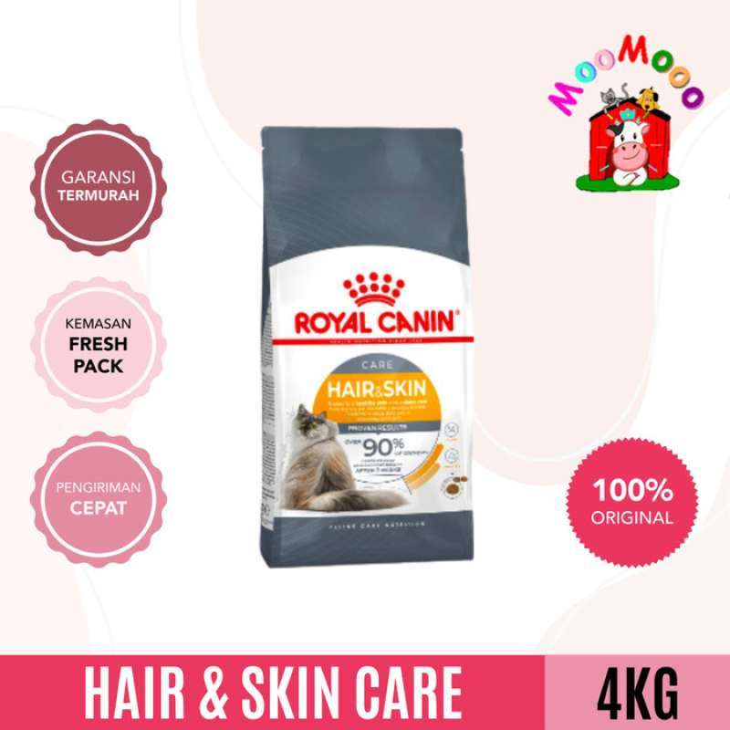 Jual Royal Canin Hair Skin 4kg Makanan Kucing Cat Food Di Seller Sumber Raharja Petojo Utara Kota Jakarta Pusat Blibli