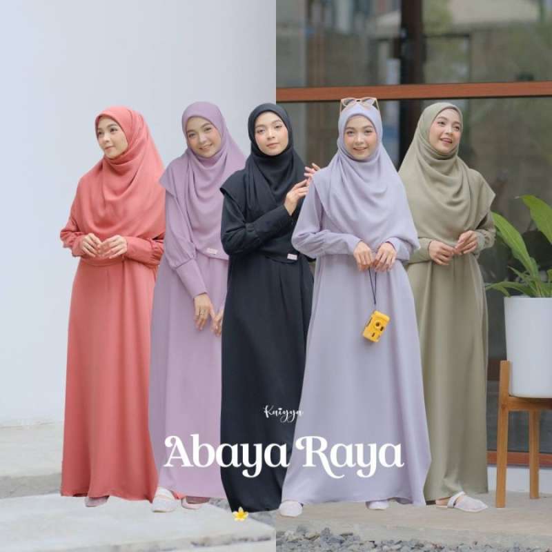 Model abaya polos sale